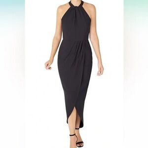 Julia Jordan Women’s Knot Halter Neck With Tulip Hem Dress Size 6